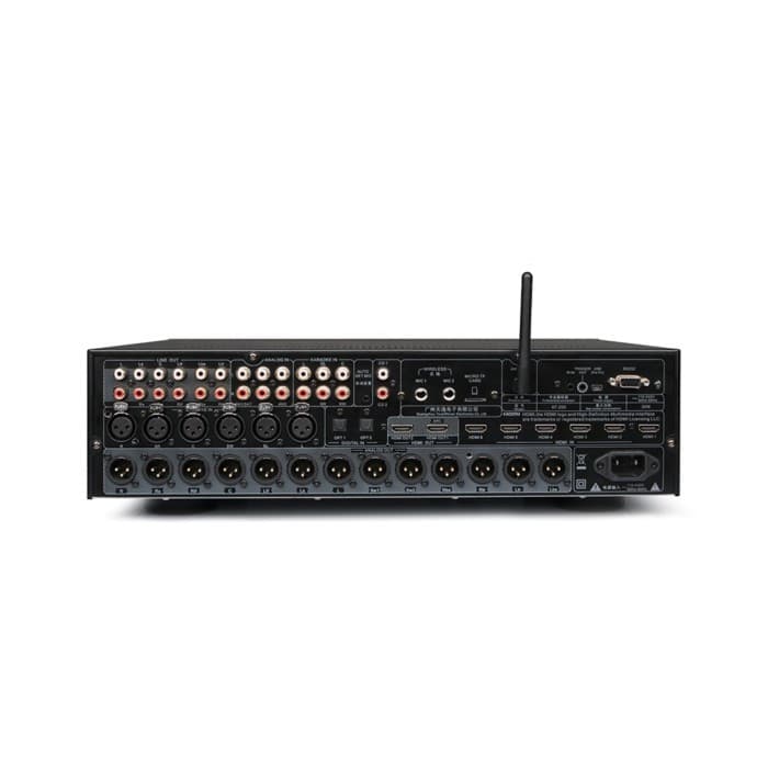 7.1.4 Home Audio Pre Amp Dolby Atmos AV Processor Decoder Karaoke Entertainment Project With Power