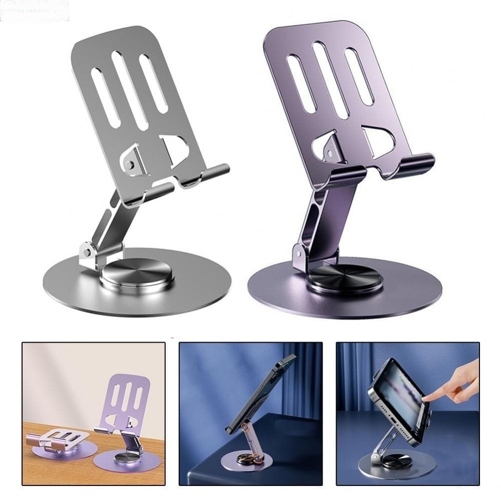 【พร้องส่ง】NEW ขาตั้งโทรศัพท์ แท่นวาง แท็บเล็ต tablet stand อลูมิเนียมแท่นวางโทรศัพท์มือถือ ที่วางแท็บเล็ต แข็งแรง ทนทาน