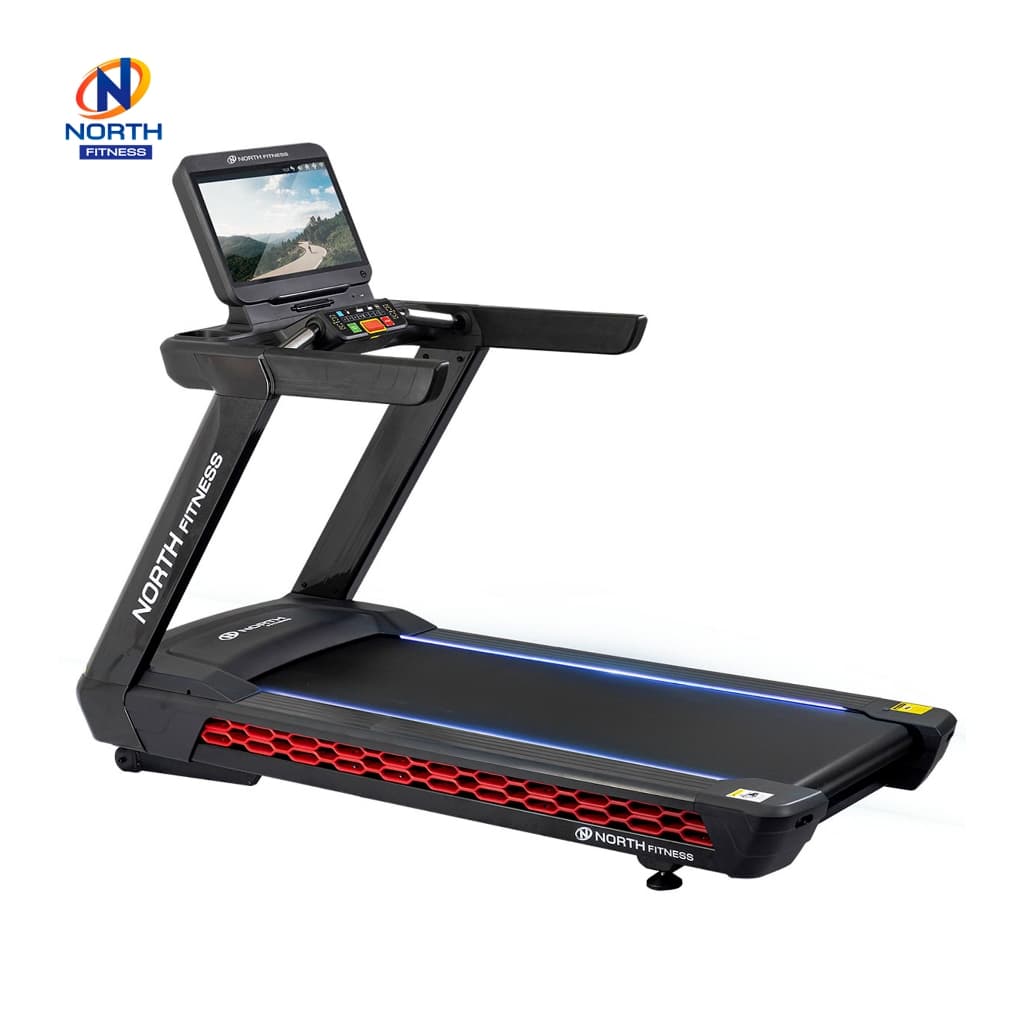 NORTH FITNESS ลู่วิ่งไฟฟ้า ลู่วิ่งออกกำลังกาย รุ่น HI-FLEX PLUS T มอเตอร์ AC 7 HP 【ติดตั้งฟรี】
